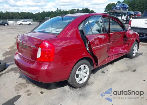 2010 Hyundai Accent Gls z USA, uszkodzony, nr VIN KMHCN4AC8AU448846